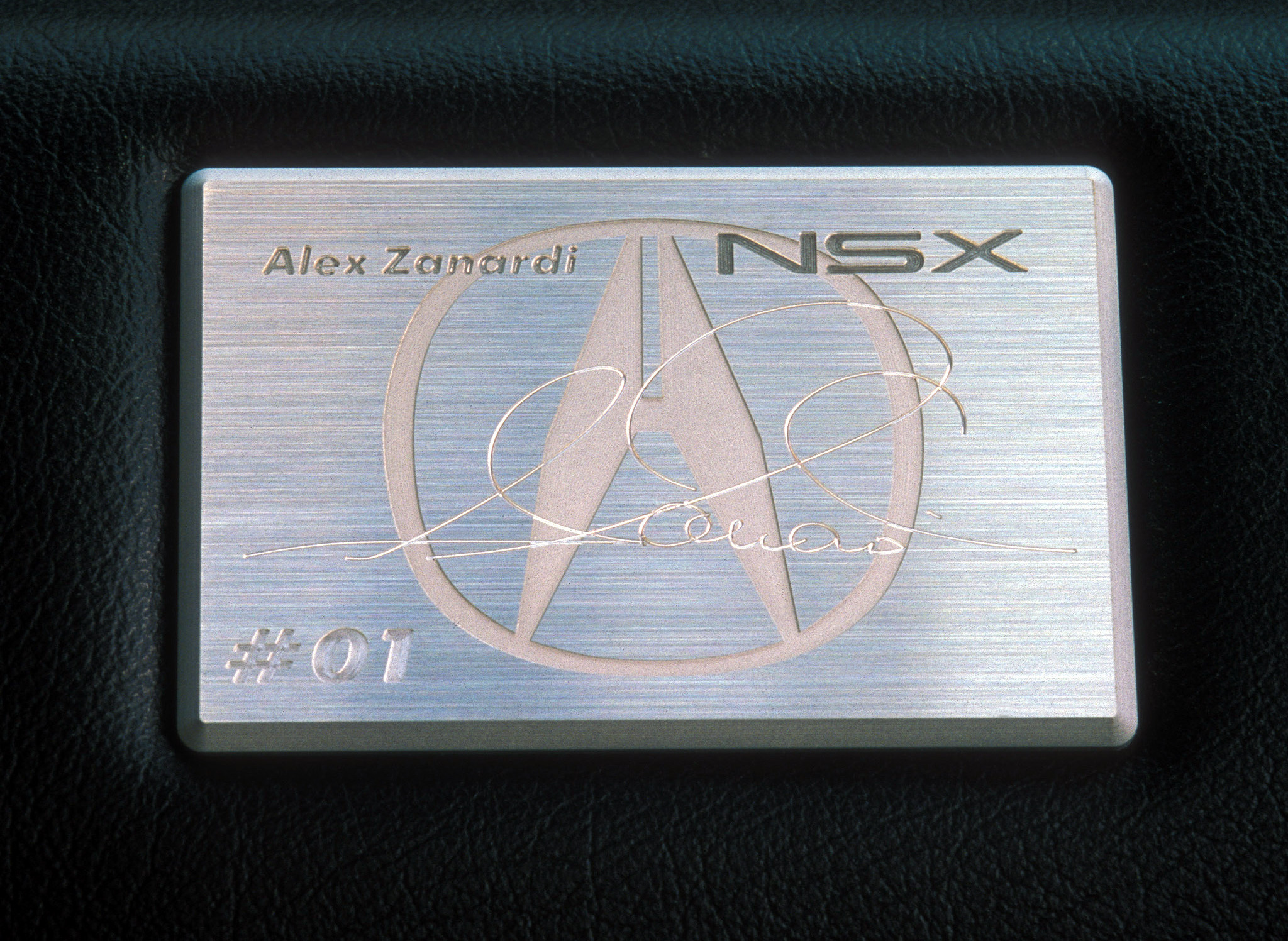 1999 Alex Zanardi Edition Acura NSX Badge