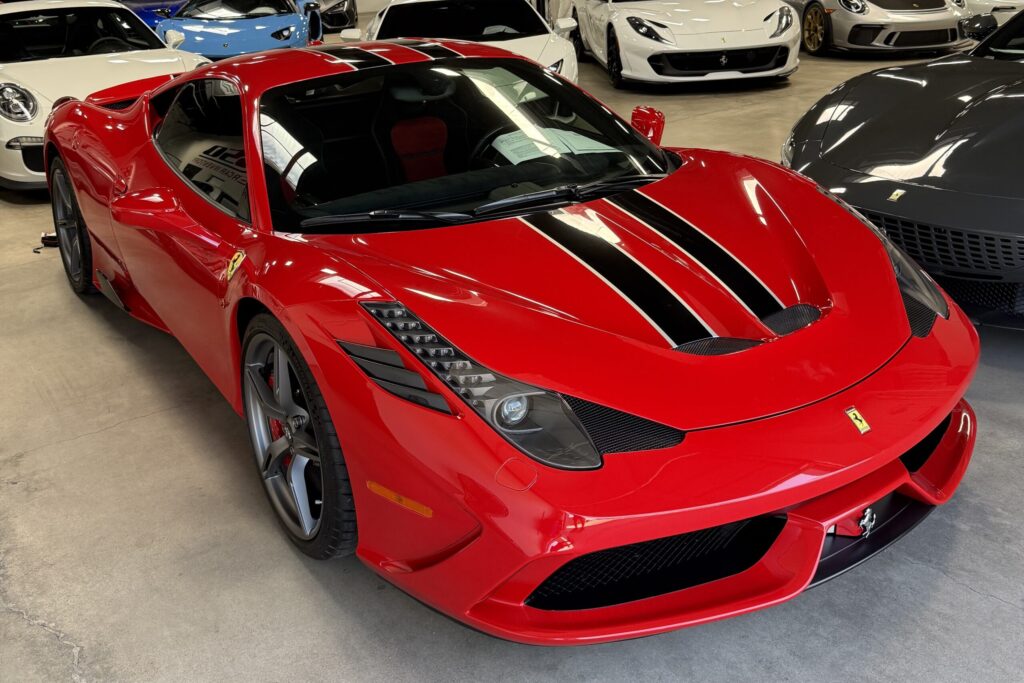 2015 Ferrari 458 Speciale | 2,250 miles, $40k in options, concours condition.